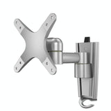 Quick Release Wall Mount for Computer Monitor - Silver Gray